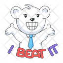 پیش‌نمایش فایل i-beat-it-10053379 از پک استیکرهای کسب‌وکار