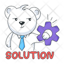 پیش‌نمایش فایل management-solution-10053411 از پک استیکرهای کسب‌وکار