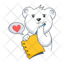 پیش‌نمایش فایل thinking-bear-10053427 از پک استیکرهای کسب‌وکار