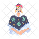 پیش‌نمایش فایل catrina-costume-10206429 از پک مکزیکی