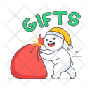پیش‌نمایش فایل gifts-bag-10260511 از پک کریسمس
