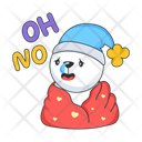 پیش‌نمایش فایل sick-bear-10260502 از پک کریسمس