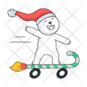 پیش‌نمایش فایل skateboarding-bear-10260474 از پک کریسمس