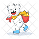 پیش‌نمایش فایل skating-bear-10260448 از پک کریسمس