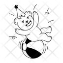 پیش‌نمایش فایل bear-ball-10260779 از پک سیرک