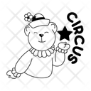 پیش‌نمایش فایل circus-bear-10260712 از پک سیرک