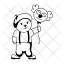 پیش‌نمایش فایل clown-balloon-10260783 از پک سیرک