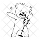پیش‌نمایش فایل singing-bear-10278930 از پک موسیقی