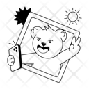 پیش‌نمایش فایل selfie-frame-10236119 از پک ساحل