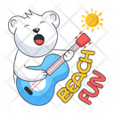 پیش‌نمایش فایل singing-bear-10236211 از پک ساحل