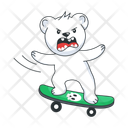 پیش‌نمایش فایل bear-skating-10271691 از پک هالووین