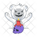 پیش‌نمایش فایل candle-skull-10271717 از پک هالووین