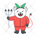 پیش‌نمایش فایل devil-bear-10271643 از پک هالووین