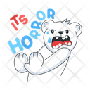 پیش‌نمایش فایل frightened-bear-10271697 از پک هالووین
