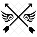 پیش‌نمایش فایل crossed-arrows-1 از پک خالکوبی