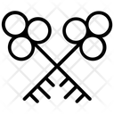 پیش‌نمایش فایل crossed-keys-1 از پک خالکوبی