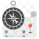 پیش‌نمایش فایل magnetic-compass از پک نقشه و مسیریابی