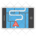 پیش‌نمایش فایل mobile-navigation-24 از پک نقشه و مسیریابی