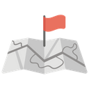پیش‌نمایش فایل red-flag-2 از پک نقشه و مسیریابی