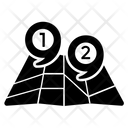 پیش‌نمایش فایل crumpled-map-1 از پک نقشه و مسیریابی