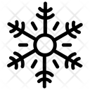پیش‌نمایش فایل geometrical-snowflake-11 از پک آیکون‌های خطی دانه‌های برف هندسی ۳