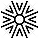 پیش‌نمایش فایل geometrical-snowflake-6 از پک آیکون‌های خطی دانه‌های برف هندسی ۳