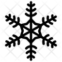 پیش‌نمایش فایل snowflake-design-27 از پک آیکون‌های خطی دانه‌های برف هندسی ۳