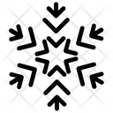 پیش‌نمایش فایل snowflake-design-31 از پک آیکون‌های خطی دانه‌های برف هندسی ۳