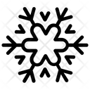 پیش‌نمایش فایل geometrical-snowflake-12 از پک آیکون‌های خطی دانه‌های برف هندسی ۲