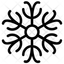 پیش‌نمایش فایل geometrical-snowflake-17 از پک آیکون‌های خطی دانه‌های برف هندسی ۲