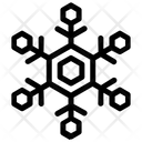پیش‌نمایش فایل geometrical-snowflake-23 از پک آیکون‌های خطی دانه‌های برف هندسی ۲