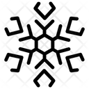 پیش‌نمایش فایل geometrical-snowflake-5 از پک آیکون‌های خطی دانه‌های برف هندسی ۲
