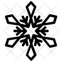 پیش‌نمایش فایل hexagon-snowflake-9 از پک آیکون‌های خطی دانه‌های برف هندسی ۲