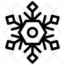 پیش‌نمایش فایل snowflake-art-1 از پک آیکون‌های خطی دانه‌های برف هندسی ۲