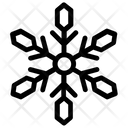 پیش‌نمایش فایل snowflake-design-19 از پک آیکون‌های خطی دانه‌های برف هندسی ۲