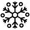 پیش‌نمایش فایل snowflake-design-22 از پک آیکون‌های خطی دانه‌های برف هندسی ۲