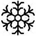 پیش‌نمایش فایل snowflake-design-23 از پک آیکون‌های خطی دانه‌های برف هندسی ۲
