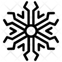 پیش‌نمایش فایل snowflake-design-2 از پک آیکون‌های خطی دانه‌های برف هندسی ۲