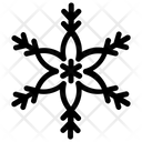 پیش‌نمایش فایل geometrical-snowflake-14 از پک آیکون‌های خطی دانه‌های برف هندسی ۱