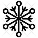 پیش‌نمایش فایل geometrical-snowflake-22 از پک آیکون‌های خطی دانه‌های برف هندسی ۱