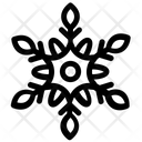 پیش‌نمایش فایل geometrical-snowflake-35 از پک آیکون‌های خطی دانه‌های برف هندسی ۱