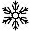پیش‌نمایش فایل snowflake-design-13 از پک آیکون‌های خطی دانه‌های برف هندسی ۱