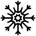 پیش‌نمایش فایل snowflake-design-15 از پک آیکون‌های خطی دانه‌های برف هندسی ۱
