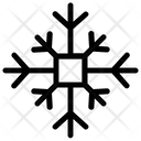 پیش‌نمایش فایل snowflake-design-24 از پک آیکون‌های خطی دانه‌های برف هندسی ۱