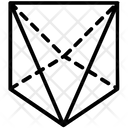 پیش‌نمایش فایل geometrical-shape-1 از پک آیکون‌های خطی اشکال پنج‌ضلعی
