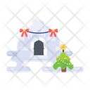 پیش‌نمایش فایل igloo-house-10498315 از پک کریسمس