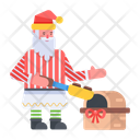 پیش‌نمایش فایل santa-baking-10498293 از پک کریسمس