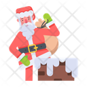 پیش‌نمایش فایل santa-climbing-10498282 از پک کریسمس