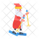 پیش‌نمایش فایل santa-skiing-10498326 از پک کریسمس