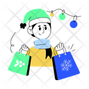 پیش‌نمایش فایل christmas-shopping-10513834 از پک تعطیلات و کریسمس